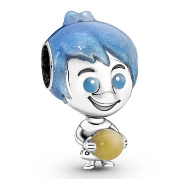 NWOT Disney Pixar Inside Out Joy and Luminous Memory Charm Sterling Silver 925 - Picture 2 of 11